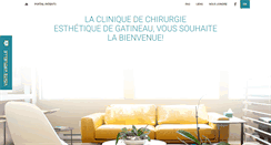 Desktop Screenshot of cliniquegatineau.com